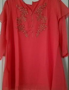 Fancy embroidery top